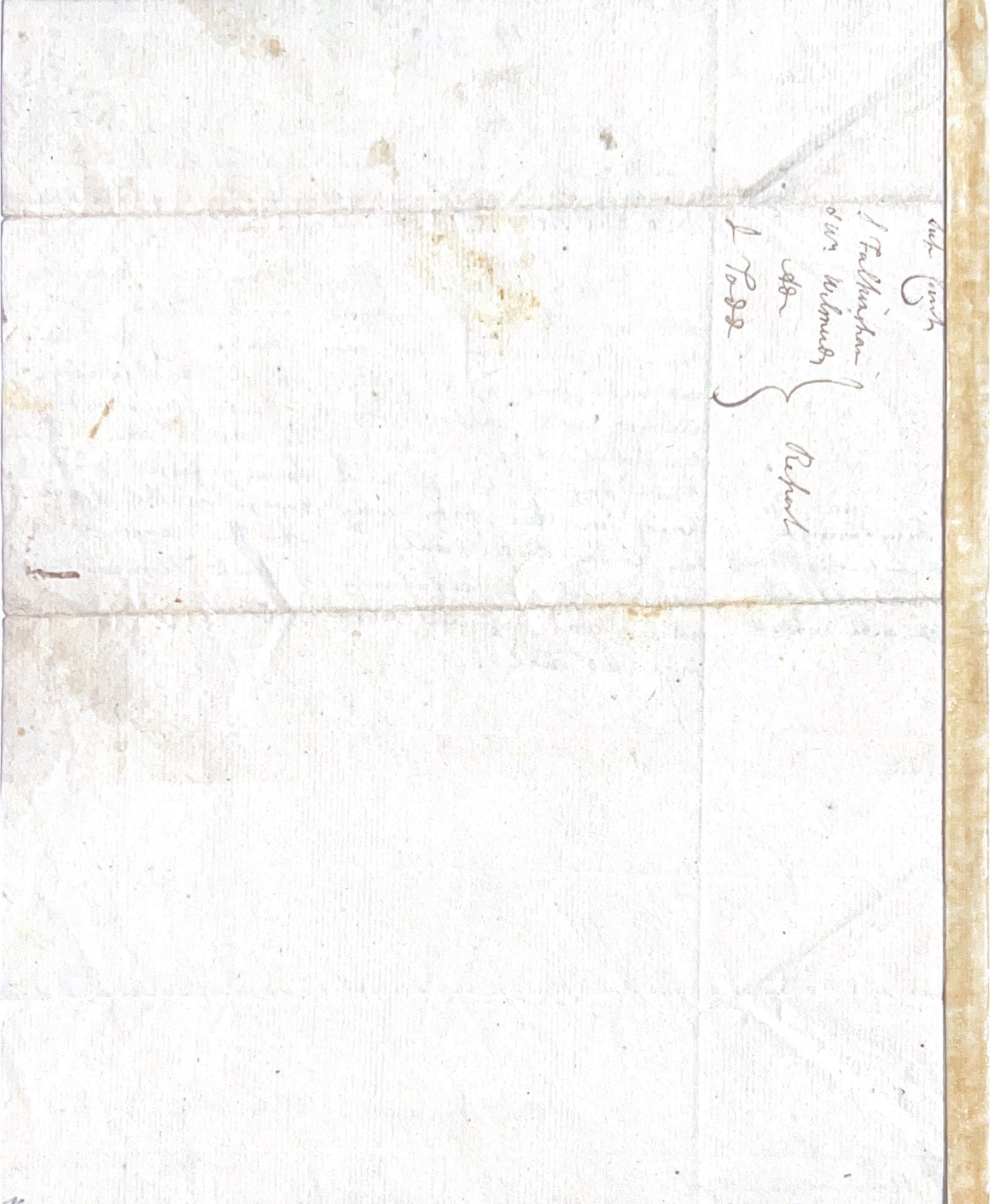 Alexander Hamilton PSA/DNA Encapsulated Handwriting Removed From an Autograph Letter Signed
