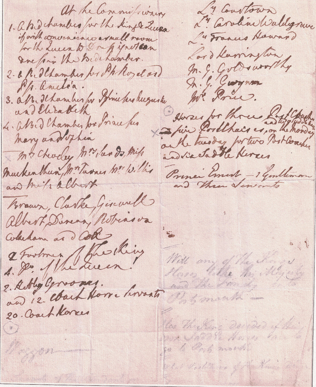 King George III Original Document