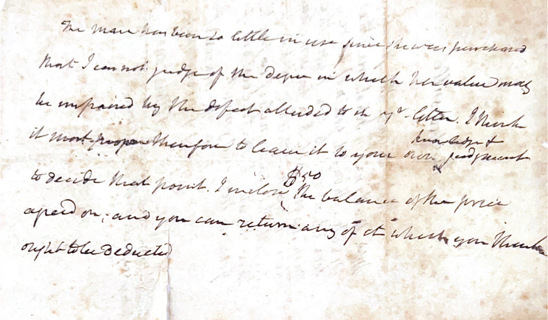 James Madison Original Document