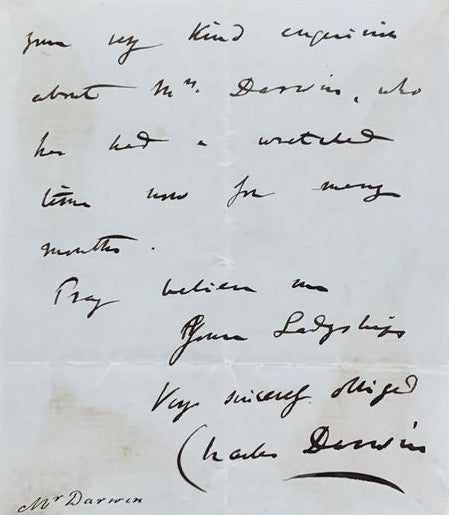 Charles Darwin Original Document
