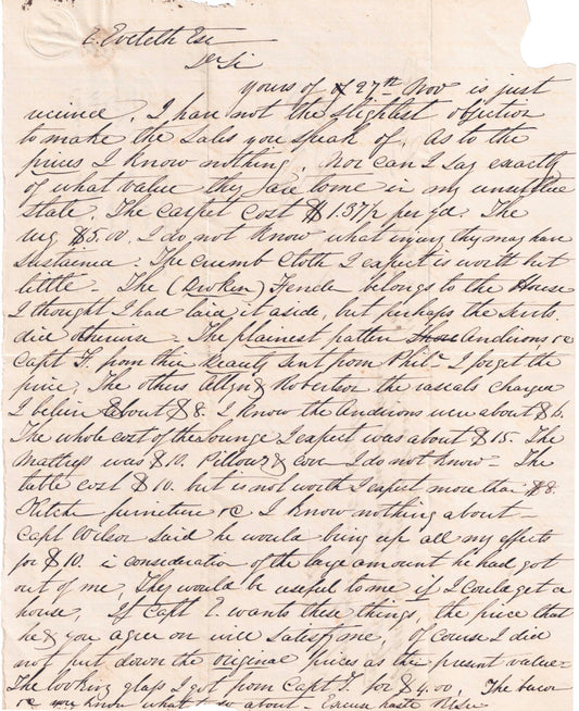 Robert E Lee Original Document