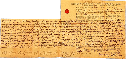 John Adams Original Document