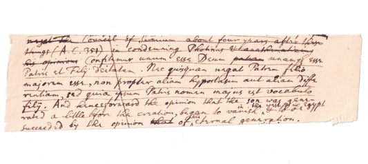 Isaac Newton Original Document
