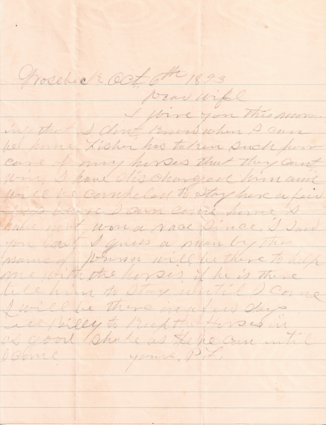 Pat Garrett Original Document