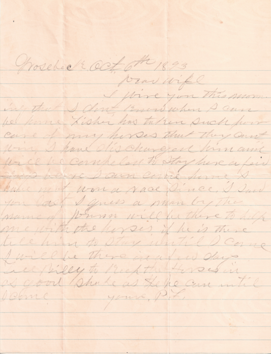 Pat Garrett Original Document