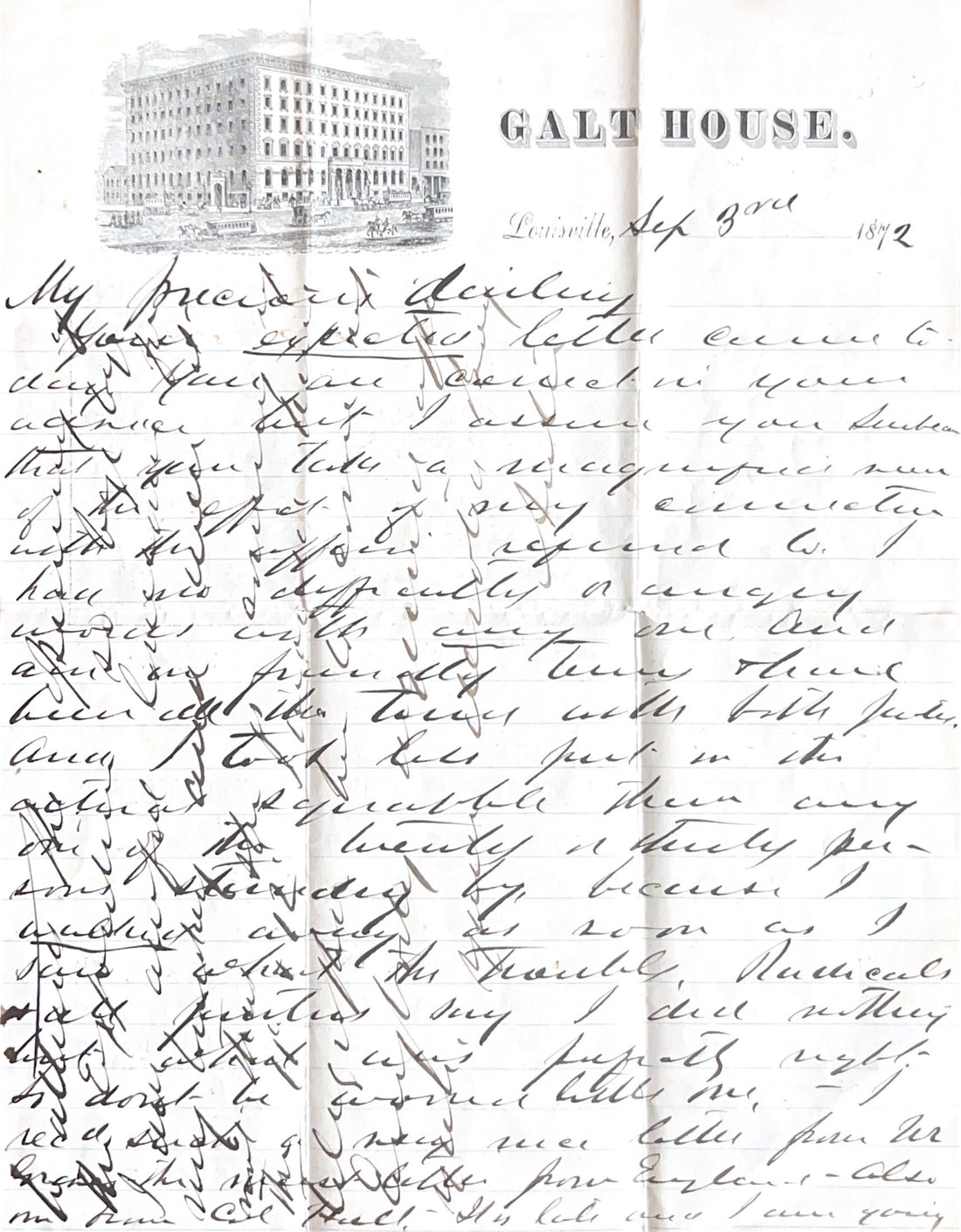 George Custer Original Document