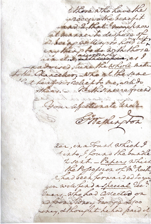 George Washington Original Document