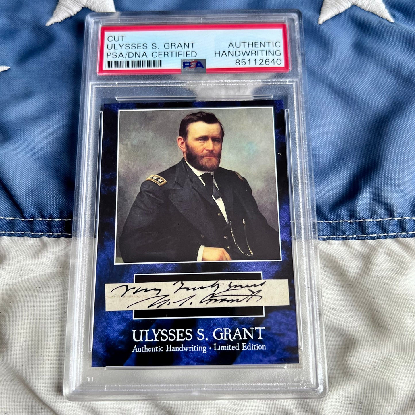 Ulysses S. Grant PSA/DNA Premium Partial Autographs