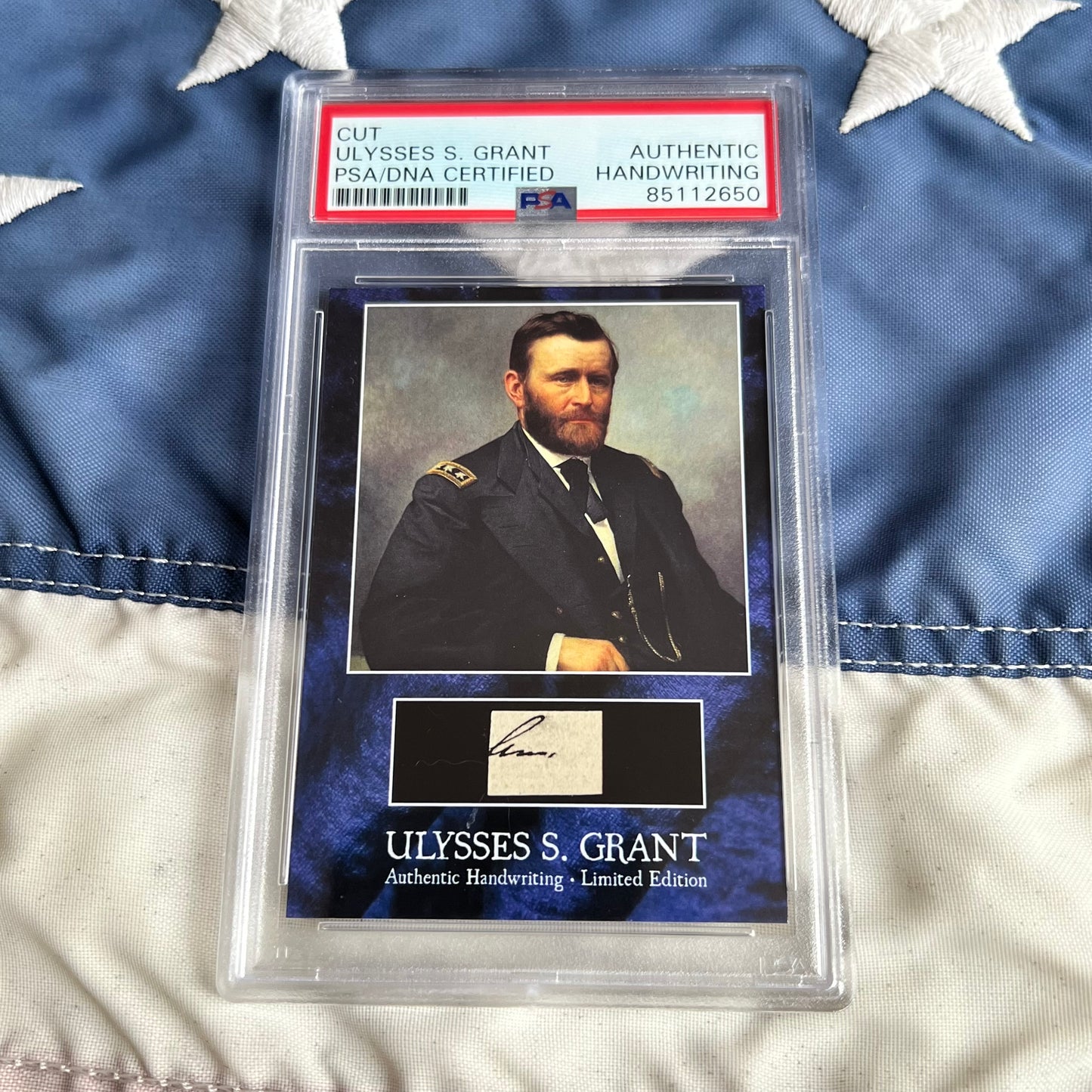 Ulysses S. Grant PSA/DNA Premium Partial Autographs