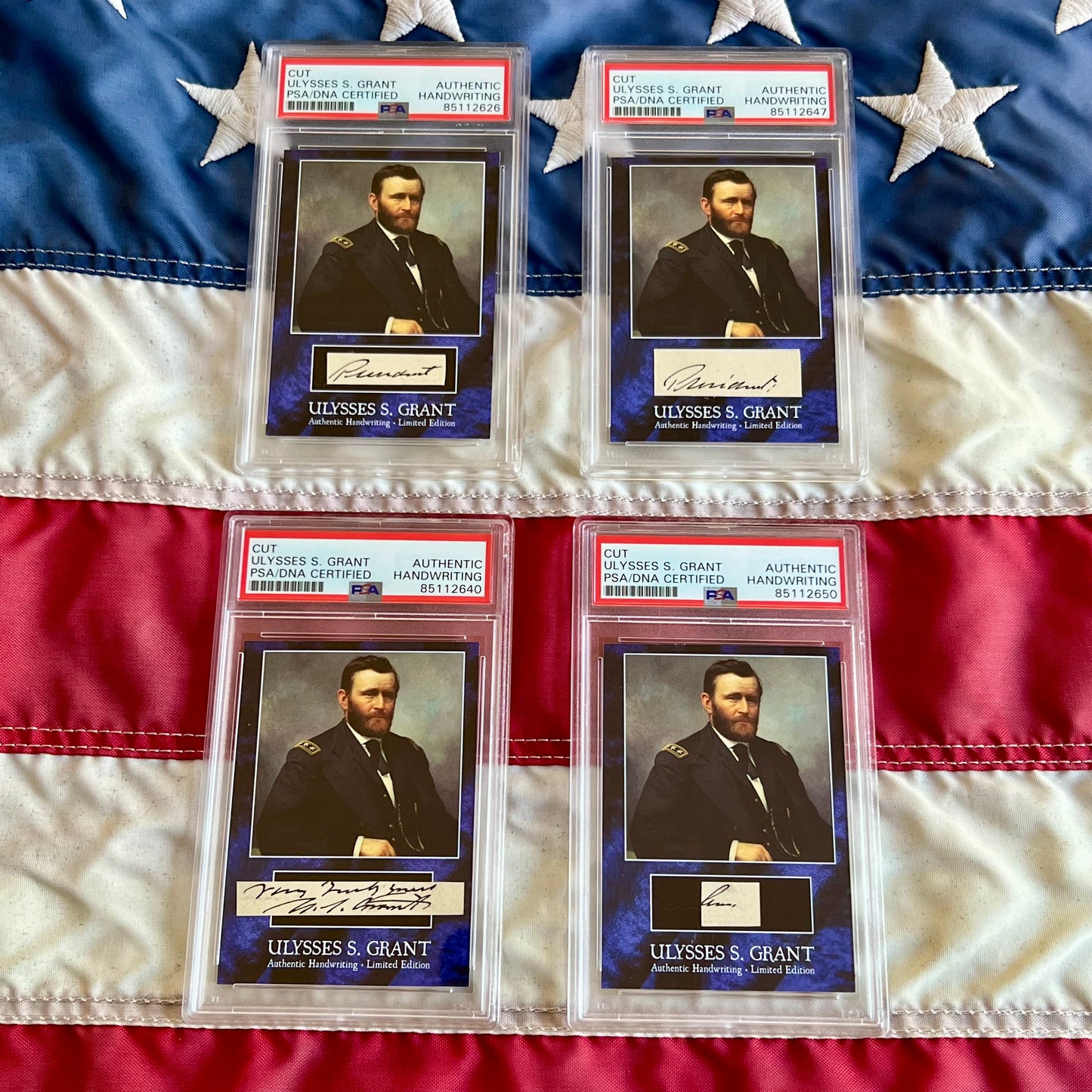 Ulysses S. Grant PSA/DNA Premium Partial Autographs