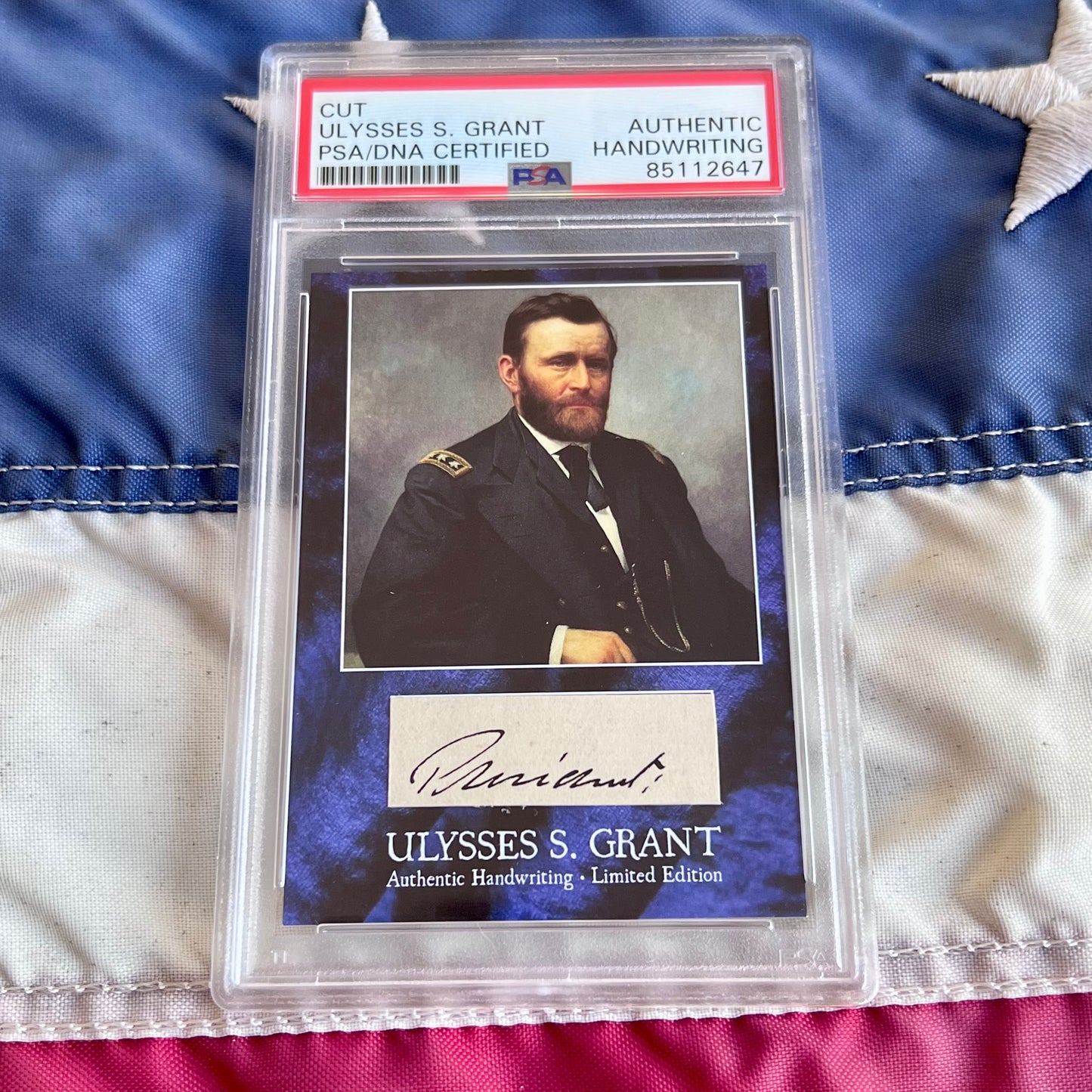 Ulysses S. Grant PSA/DNA Premium Partial Autographs