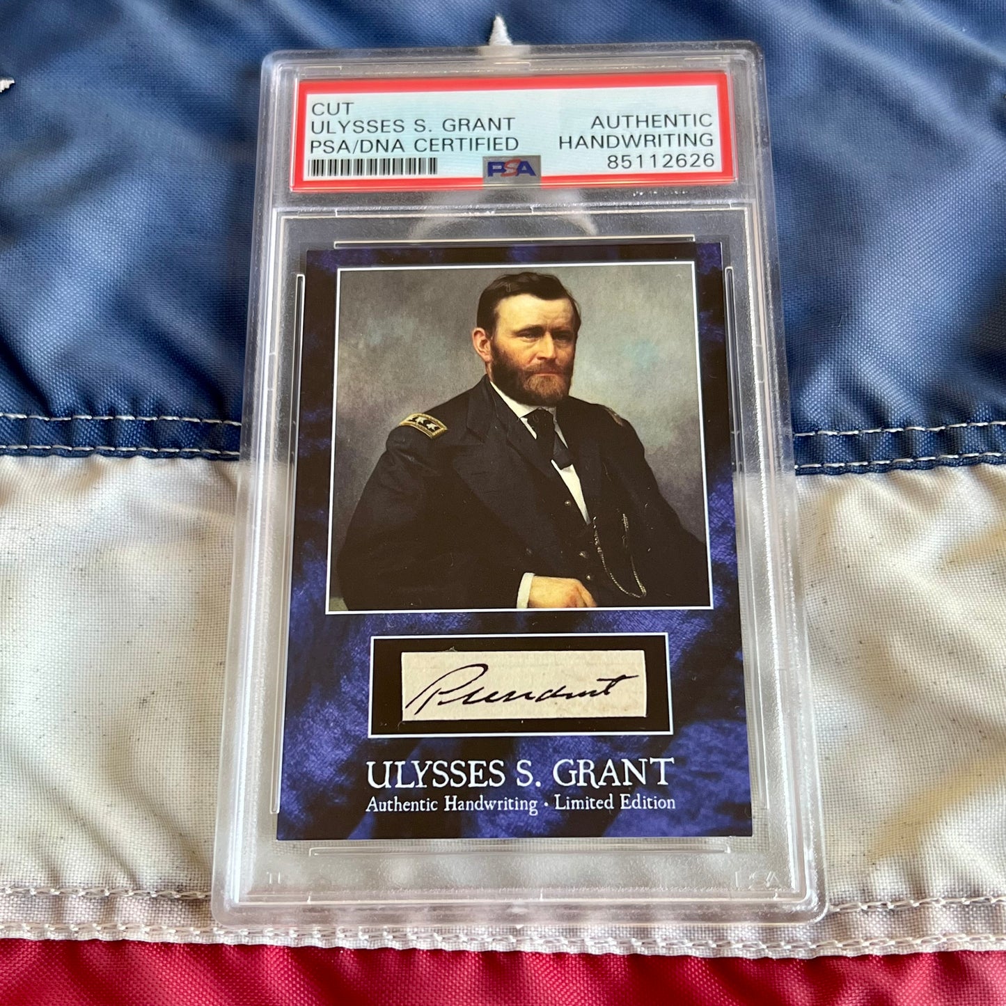 Ulysses S. Grant PSA/DNA Premium Partial Autographs